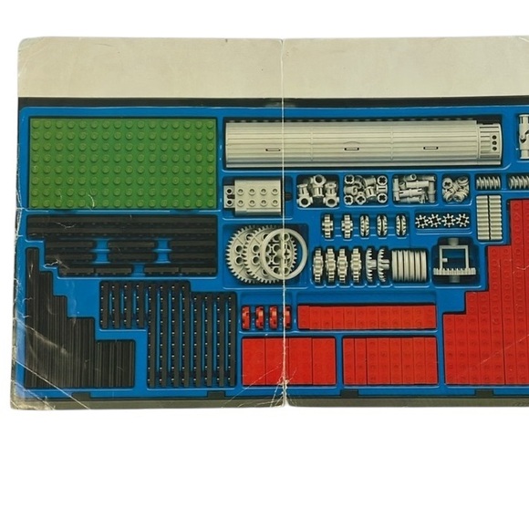 Vintage 1990 LEGO dacta Technic 1033 Building Set Storage Tray - Picture 5 of 8